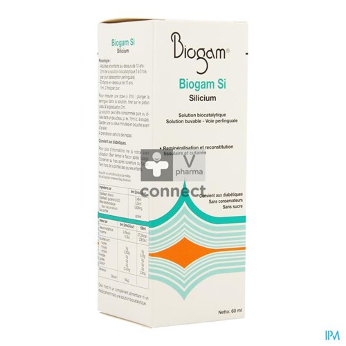 Biogam Si Gouttes 60 ml