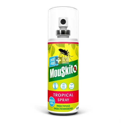 Mouskito Tropical Deet Free Spray 100ml