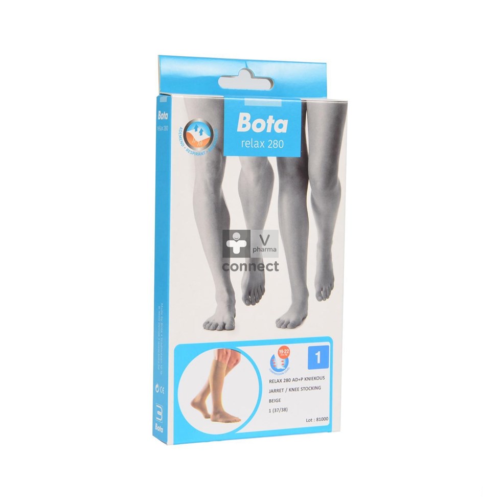 Bota Relax 280 Bas Jarret Beige T.1