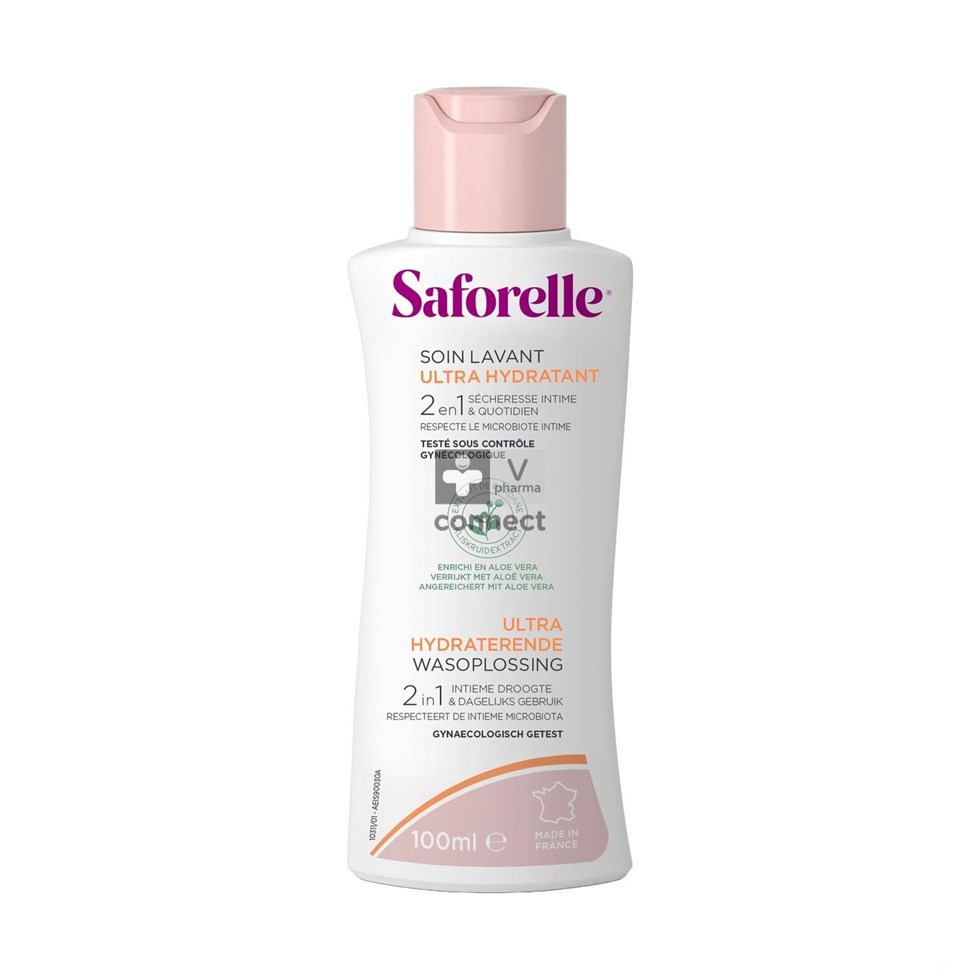 Saforelle Soin Lavant Ultra Hydratant 100Ml Nf