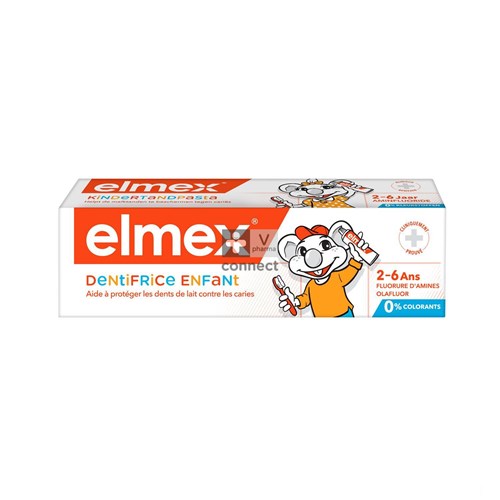 Elmex Tandpasta Kind 2-6 Jaar 50ml