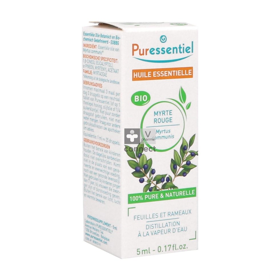 Puressentiel Myrte Huile Essentielle Bio 5 ml