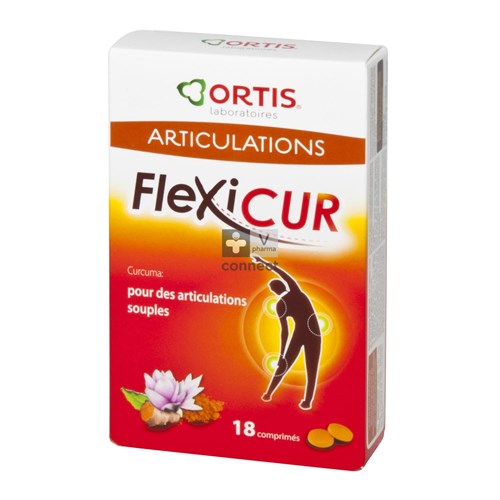 Ortis Flexicur Curcuma 18 Comprimés