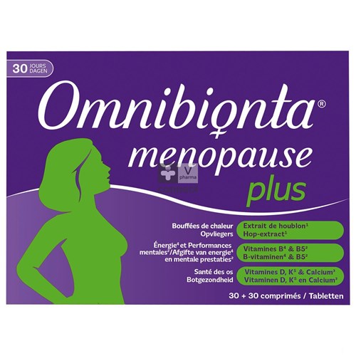 Omnibionta Menopause Plus 30 Capsules
