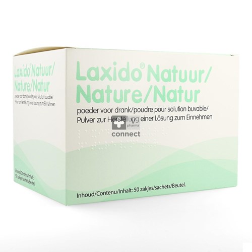 Laxido Natuur Zakjes 50 X 13,7g