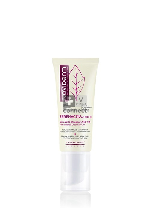 Noviderm Serenactiv Soin Anti Rougeurs Texture Riche Spf20  40 ml