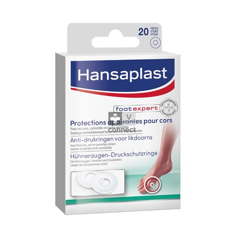 Hansaplast Protections Apaisantes Pour Cors 20 Pièces
