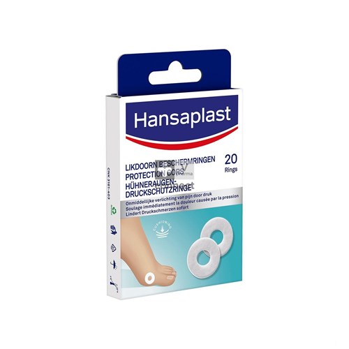 Hansaplast Protections Apaisantes Pour Cors 20 Pièces