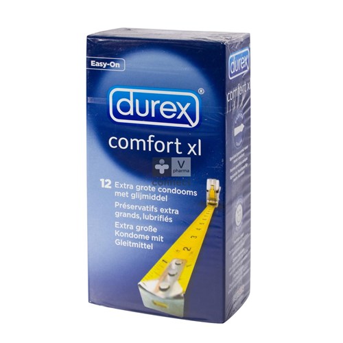 Durex Comfort Xl Preservatifs 12 Pieces