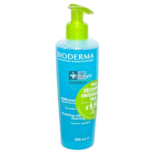 Bioderma Sebium Gel Moussant Nettoyant Purifiant 200 ml Prix Promo