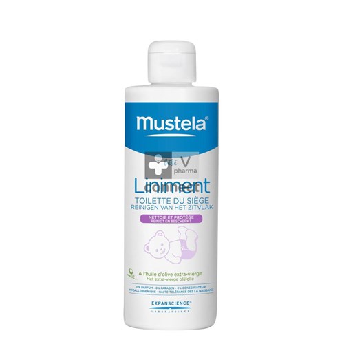 Mustela Bébé Liniment Toilette du Siège Dermo Protecteur 400 ml