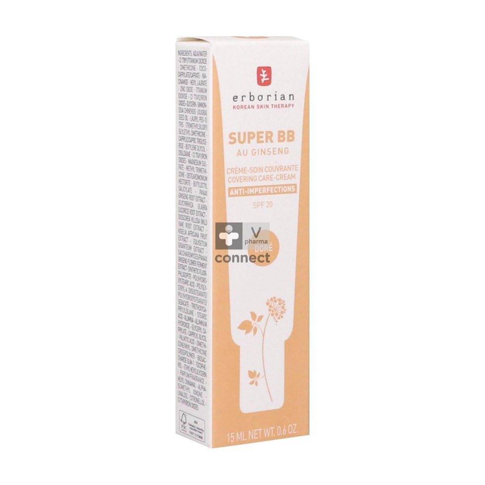 Erborian Super Bb Dore15 Ml