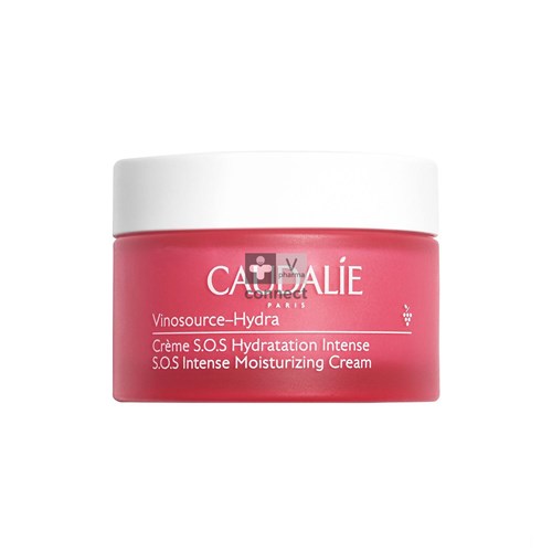 Caudalie Vinosource SOS Crème Hydratation 50 ml