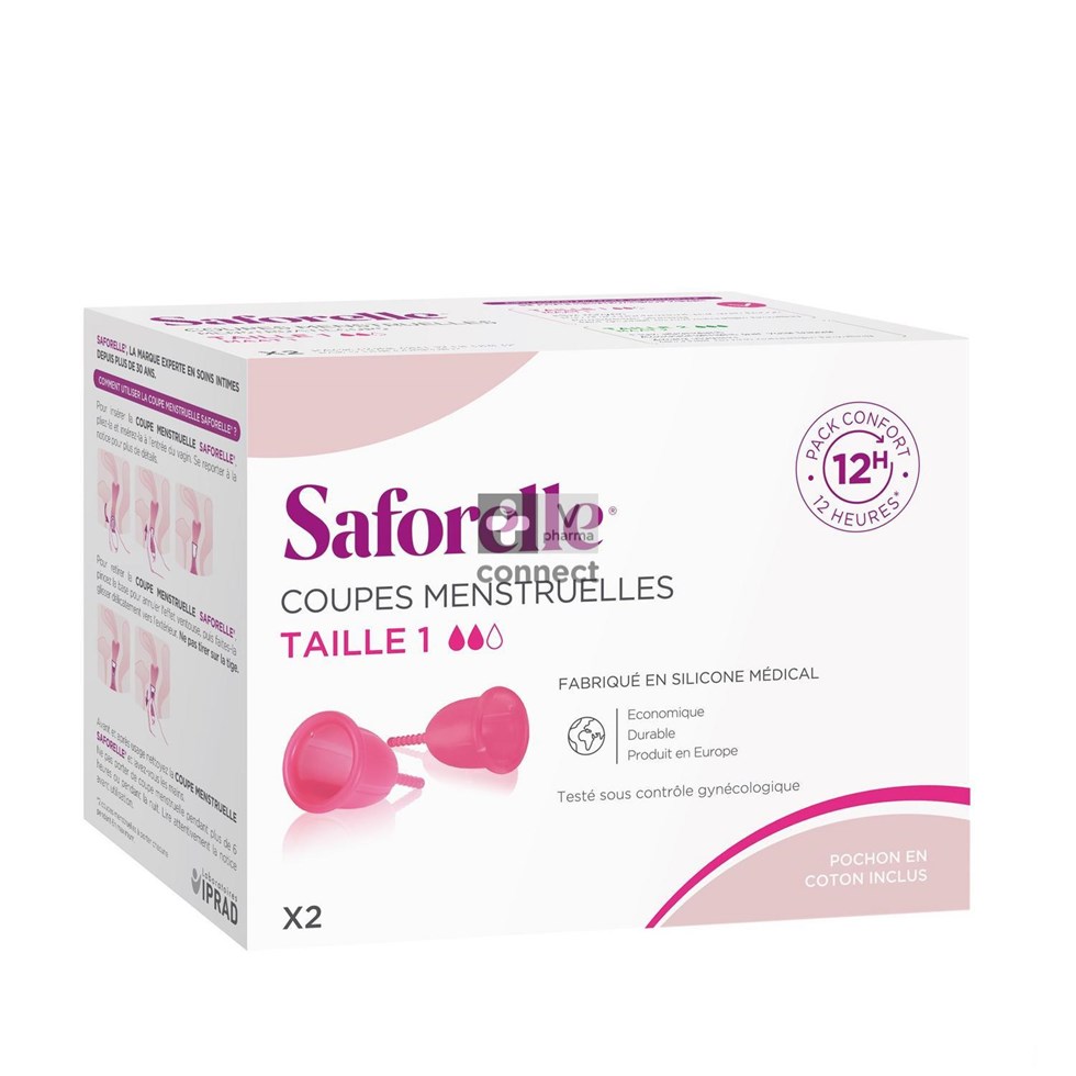 Saforelle Cup Protect T1 2 Pièces