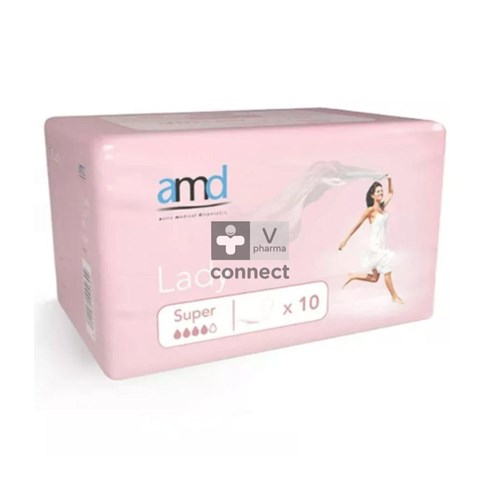 Amd Protections Anatomique Lady Super 10 Pièces