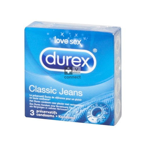 Durex Classic Jeans Condoms 3