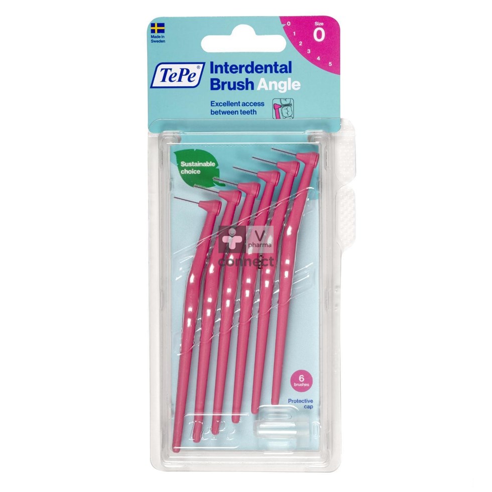 Tepe Angle Interdental Ragers Roze 0,4mm 6 154610