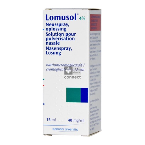 Lomusol  4%  Spray Nasal 15 ml