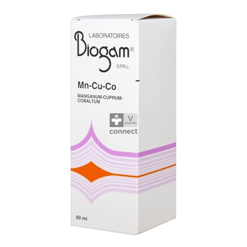 Biogam Mn-cu-co Fl 60ml