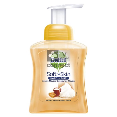 Dettol Soft on Skin Zacht schuim Melk-honing 250 ml