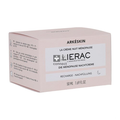 Lierac Arkeskin Nutri-verstev. Nachtfl. Navul.50ml