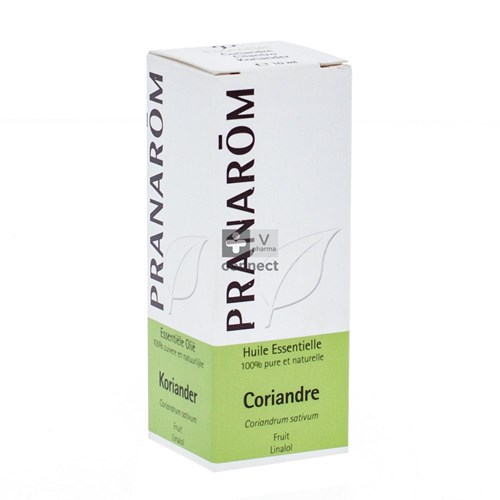 Pranarom Coriandre Huile Essentielle 10 ml