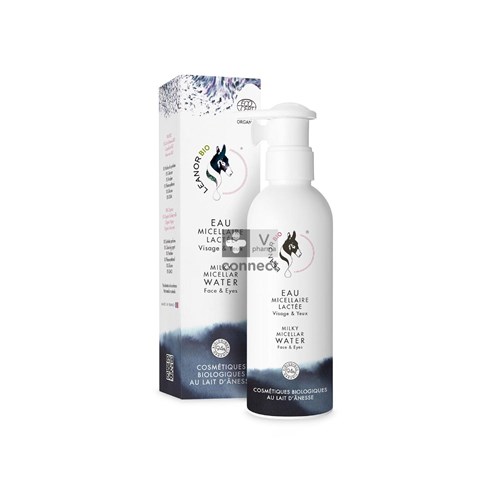 Leanorbio Eau Micellaire Lactée Visage & Yeux Flacon Pompe 200 ml