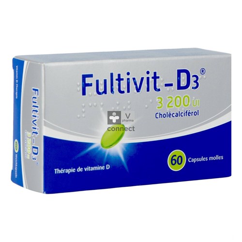 Fultivit-D3  3200Ie Caps Zacht 60