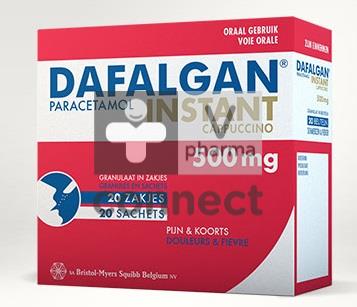 Dafalgan Instant Cappuccino 500 mg 20 Sachets