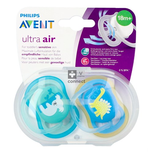 Avent Sucette Air Boy Koala 18M+