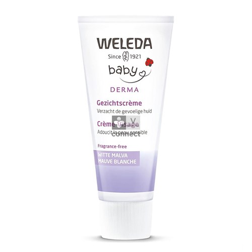 Weleda Sensitive Gezichtscreme Witte Malva 50ml Nf