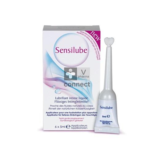 Sensilube Lubrifiant Monodose 6 x 5 ml