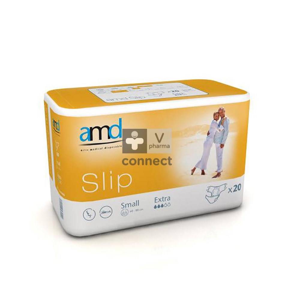 AMD Slip Small  Extra Jaune 20 Pièces Ref.083.500
