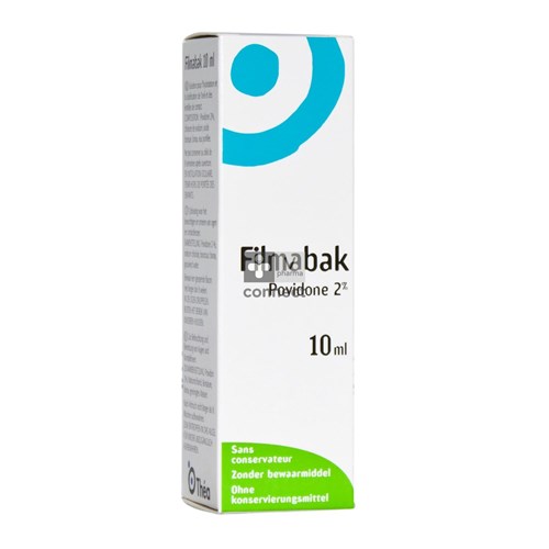 Filmabak Oogdruppels Hydra Pvp Z/bewaarmiddel 10ml