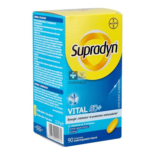 Supradyn Vital 50+ 90 Comprimés