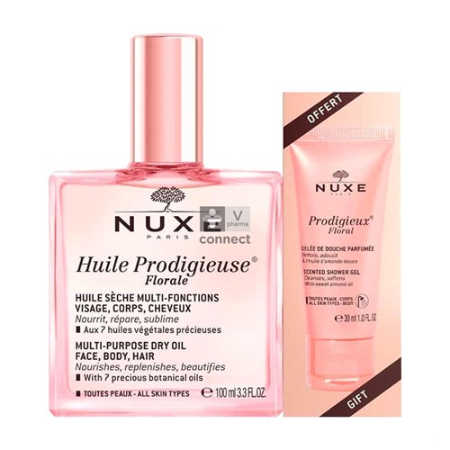 Nuxe Huile Prodigieuse 100ml+show Gel Floral 30ml