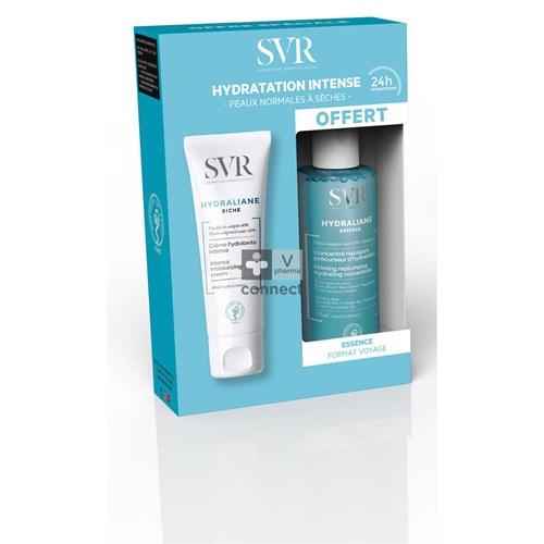 SVR Hydraliane Trousse Crème Riche 40 ml + Eau Micellaire 75 ml Offerte