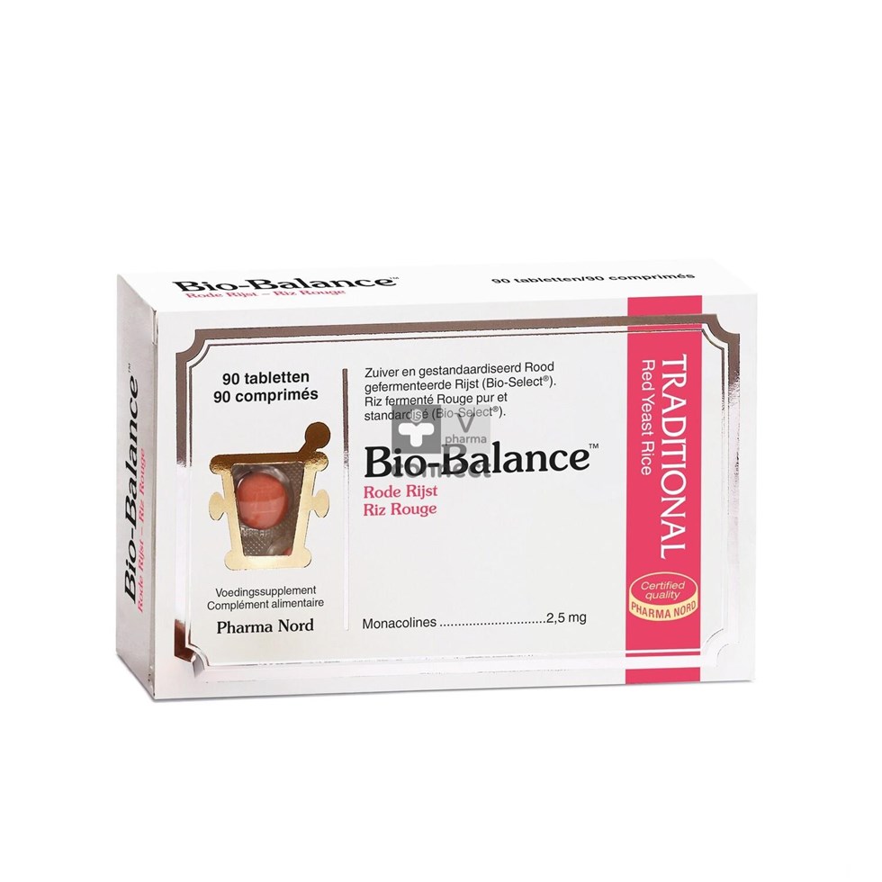 Bio Balance Riz Rouge 90 Comprimés