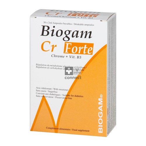 Biogam Cr Forte Drinkb. Amp 30x2ml