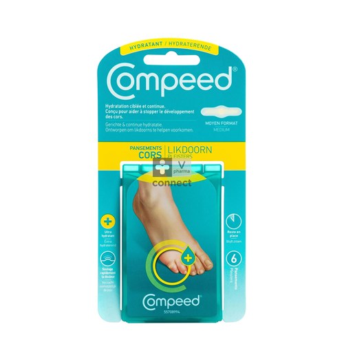 Compeed Pansements  Cors Hydratant 6 Pièces