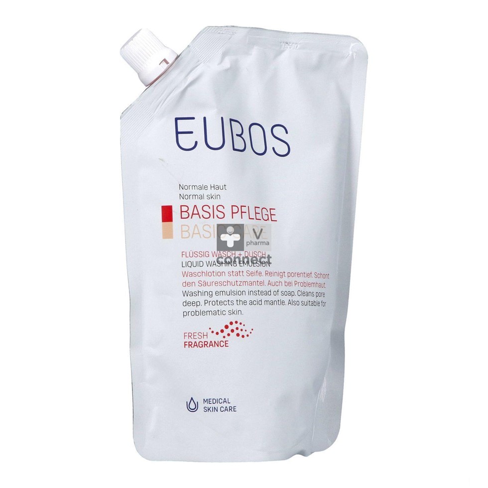 Eubos Savon  Liquide  Recharge 400 ml