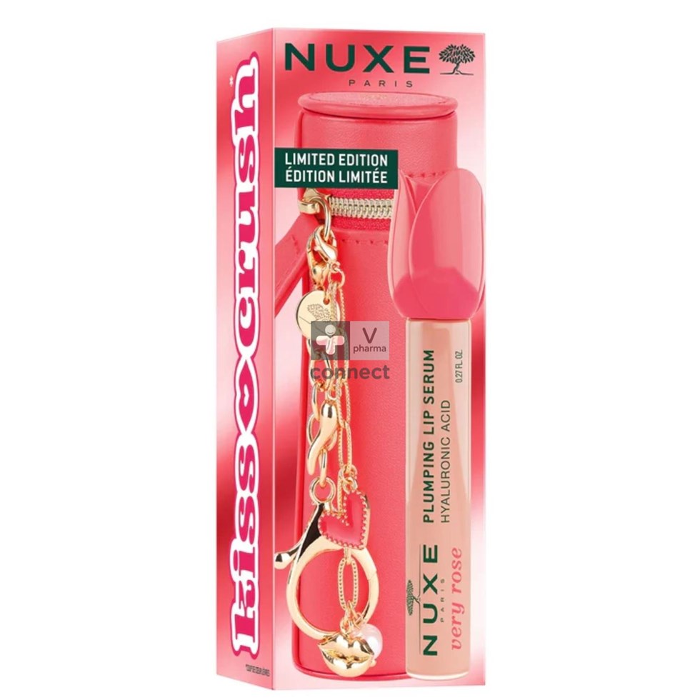 Nuxe Very Rose Volumegevend Serum Lippen 8ml+tasje