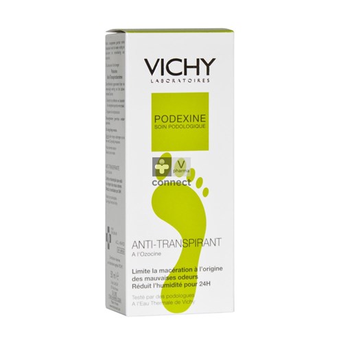 Vichy Podexine Anti Transpirant Pieds 50 ml
