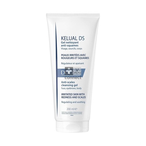 Ducray Kelual Ds Reinigingsgel A/schilfers200ml Nf