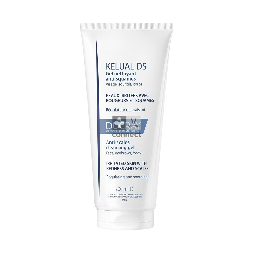 Ducray Kelual Ds Reinigingsgel A/schilfers200ml Nf