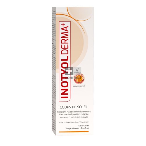 Inotyol Derma+ Zonnebrand Spray 75ml