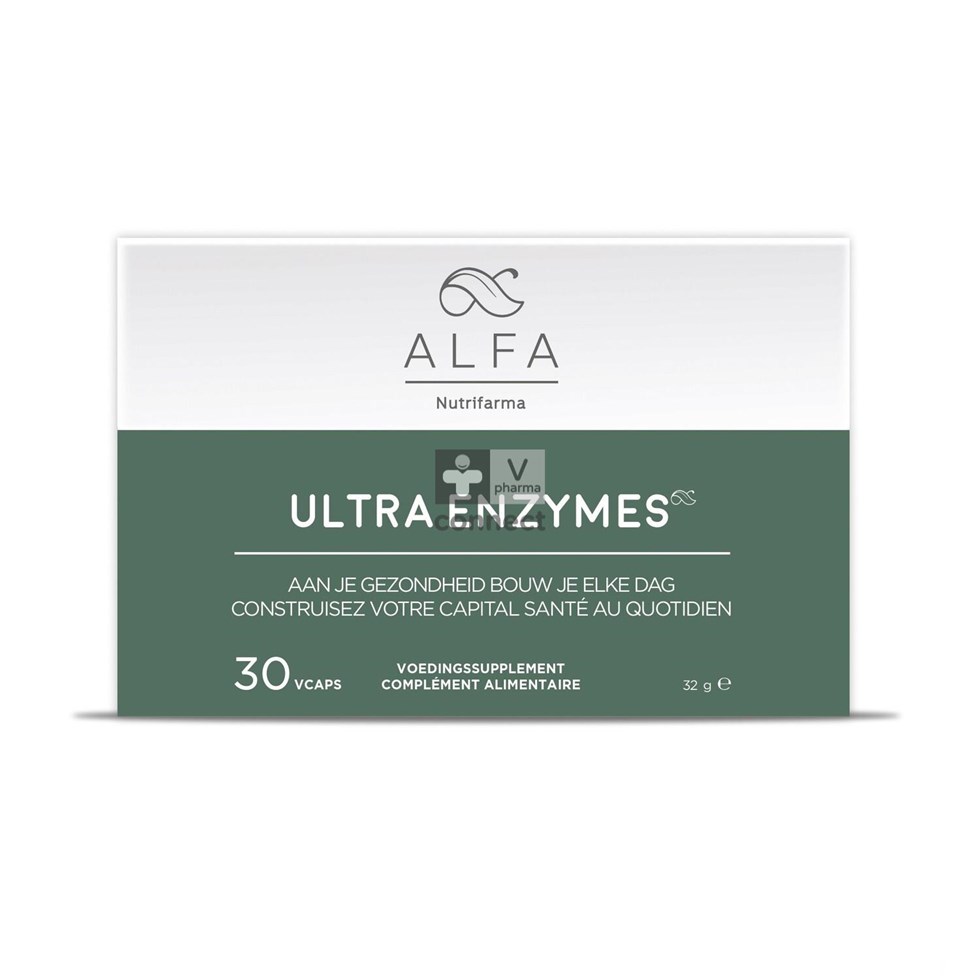 ALFA Ultra Enzymes V-caps 30