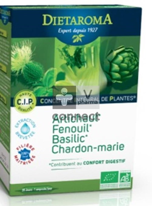Dietaroma CIP Digestion 20 Ampoules 10 ml