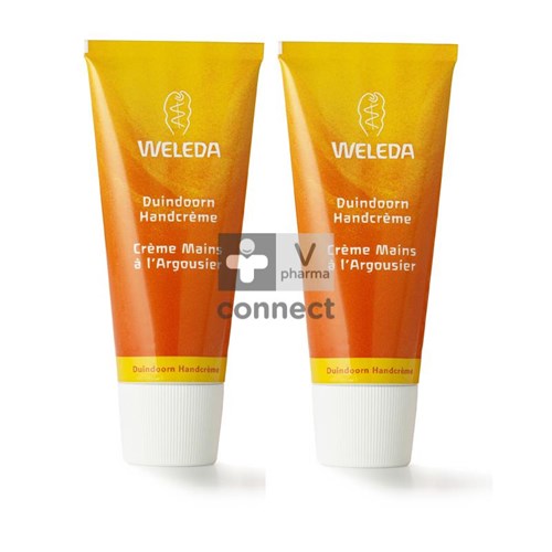 Weleda Crème Mains à L' Argoussier 2 x 50 ml Prix Promo