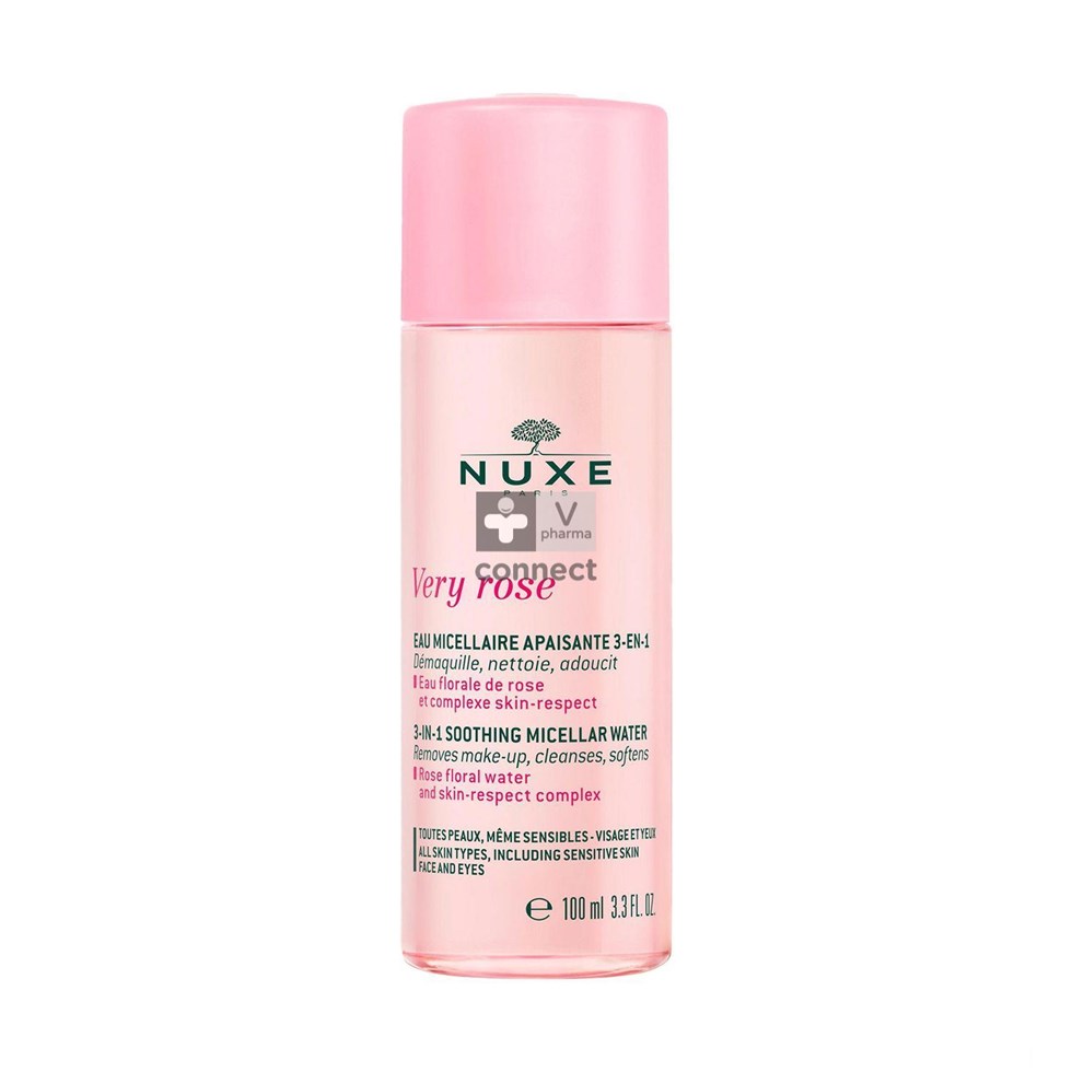 Nuxe Very Rose Eau Micel. Apaisante 3in1 100ml Nf